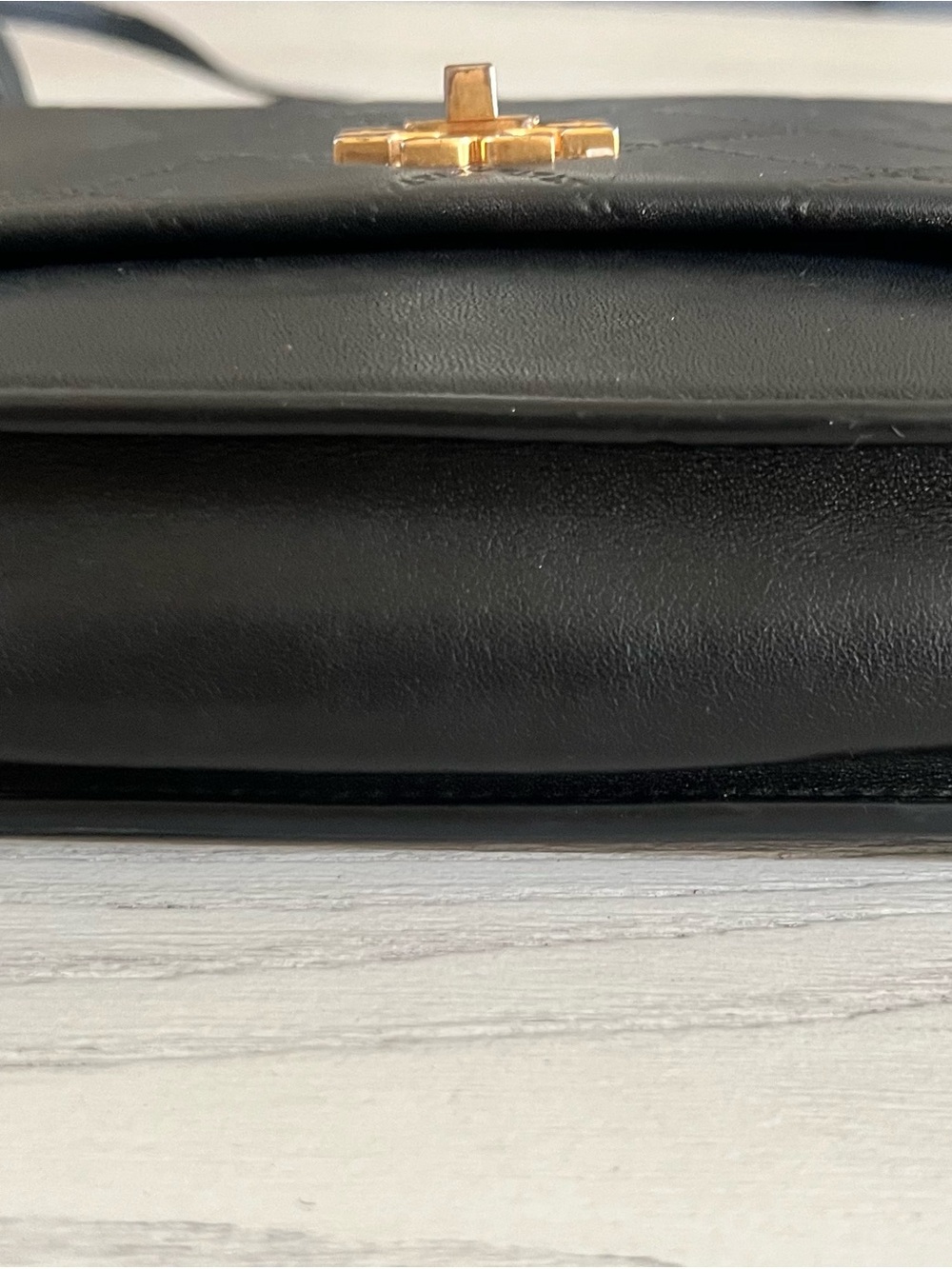 Tory Burch Fleming Quilted Convertible Shoulder Bag - Black - Picture 8 of 13